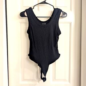 Hunter & Brown Tank Top Thong Bodysuit